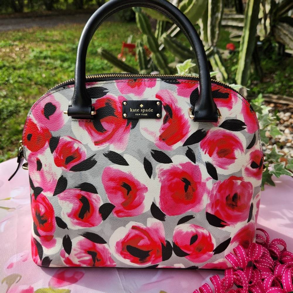 Kate Spade Floral Handbag/Crossbody
